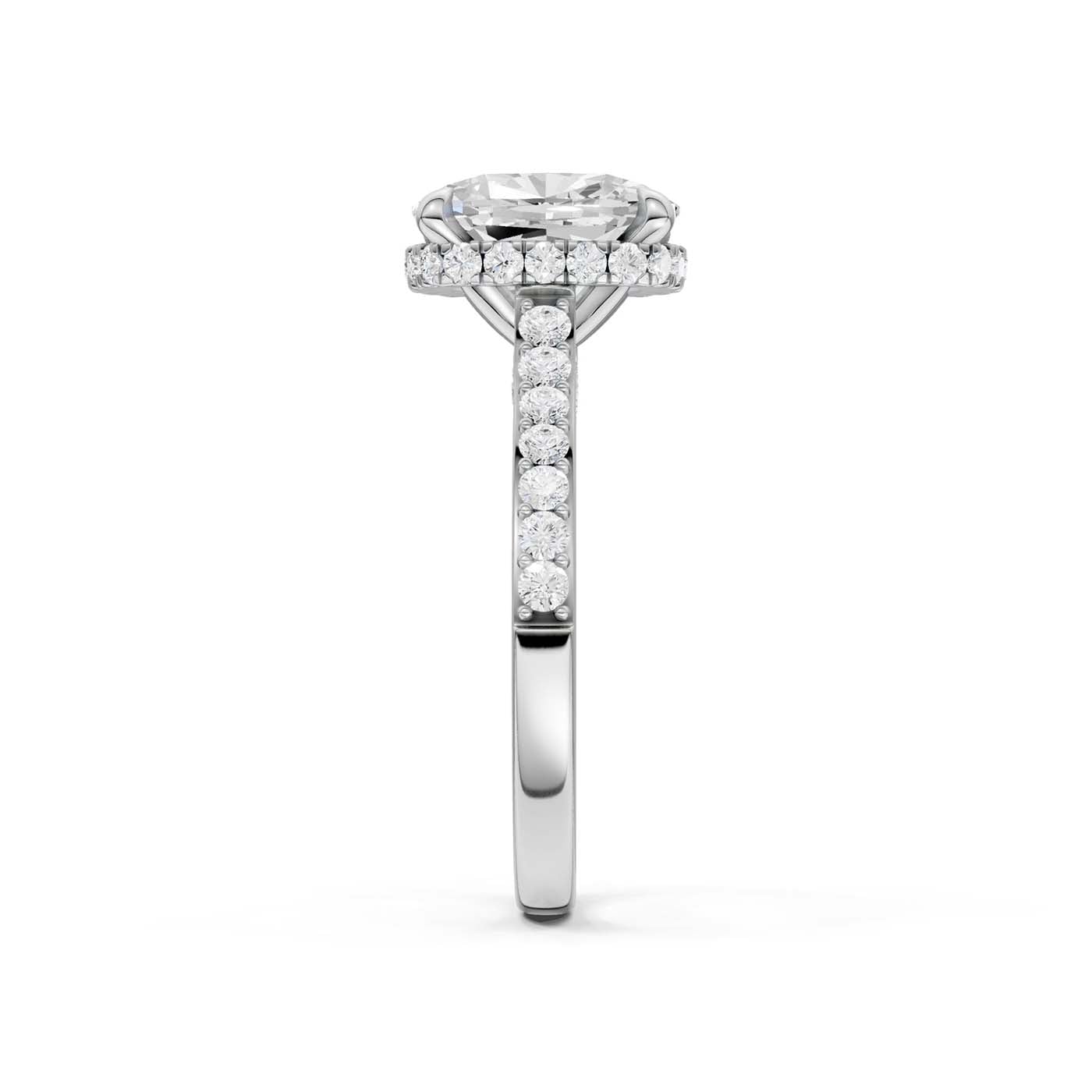 14K 4.50CT Lab Grown Diamond Engagement Ring