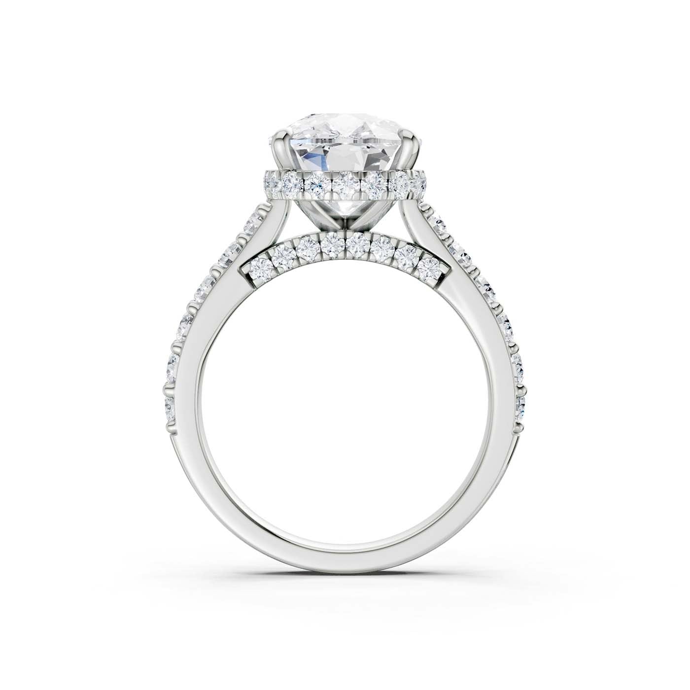 14K 6.00CT Lab Grown Diamond Engagement Ring