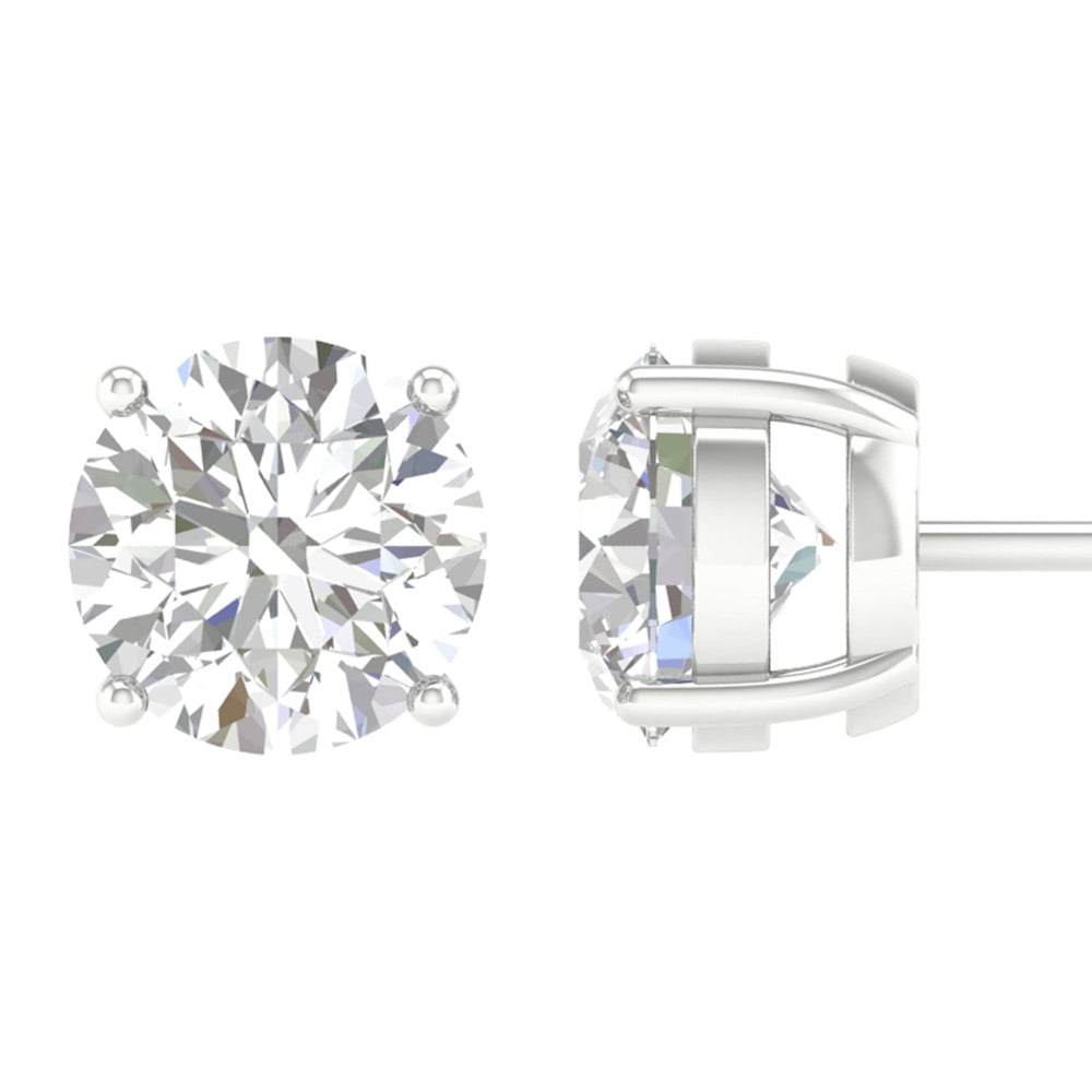 14K 2.00CT Certified Lab Grown Diamond Earring