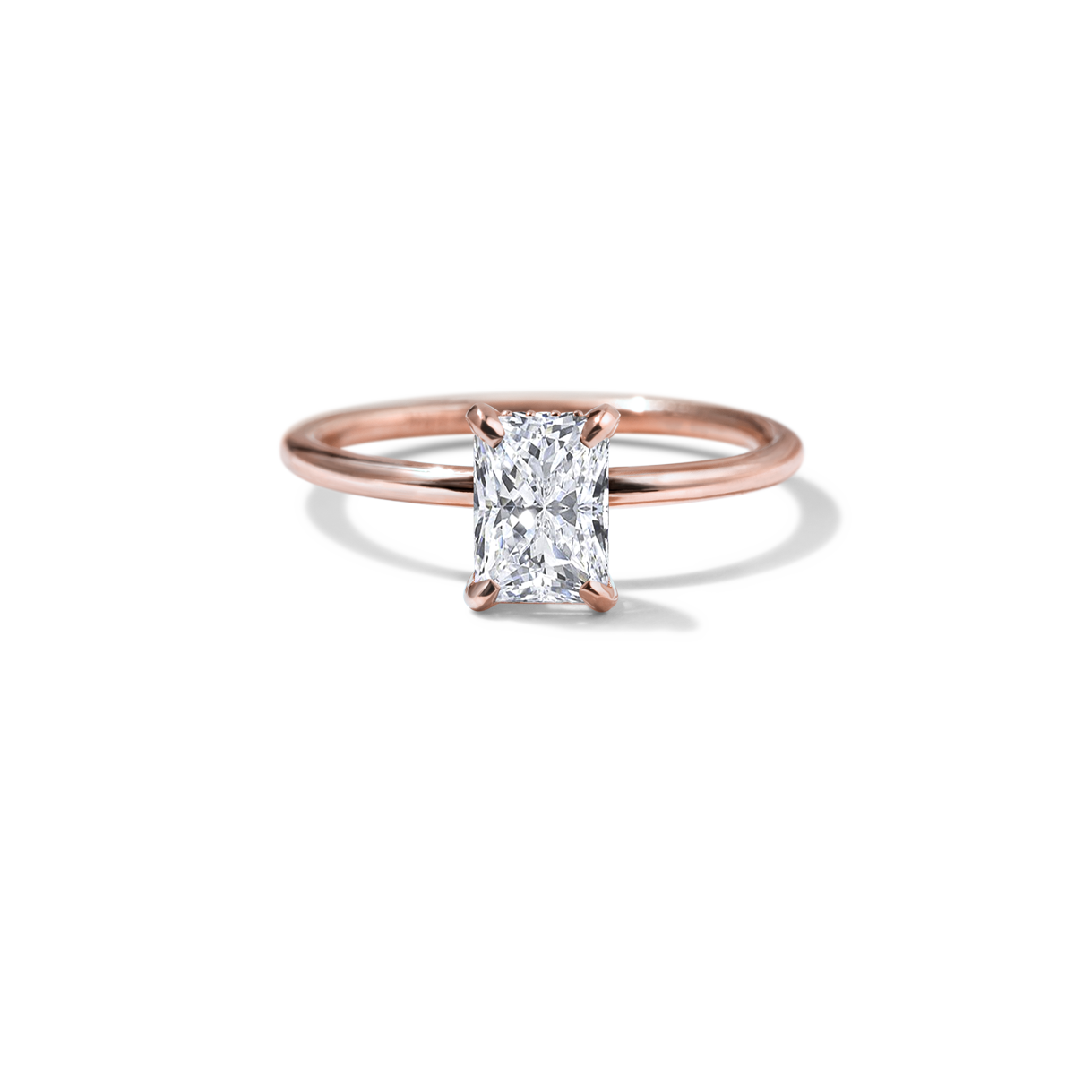 Solitaire Diamond Engagement Ring