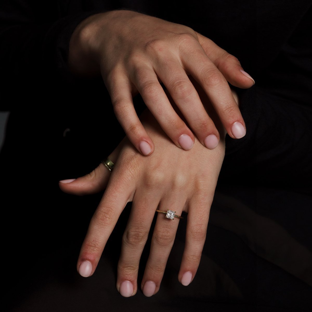 Solitaire Diamond Engagement Ring