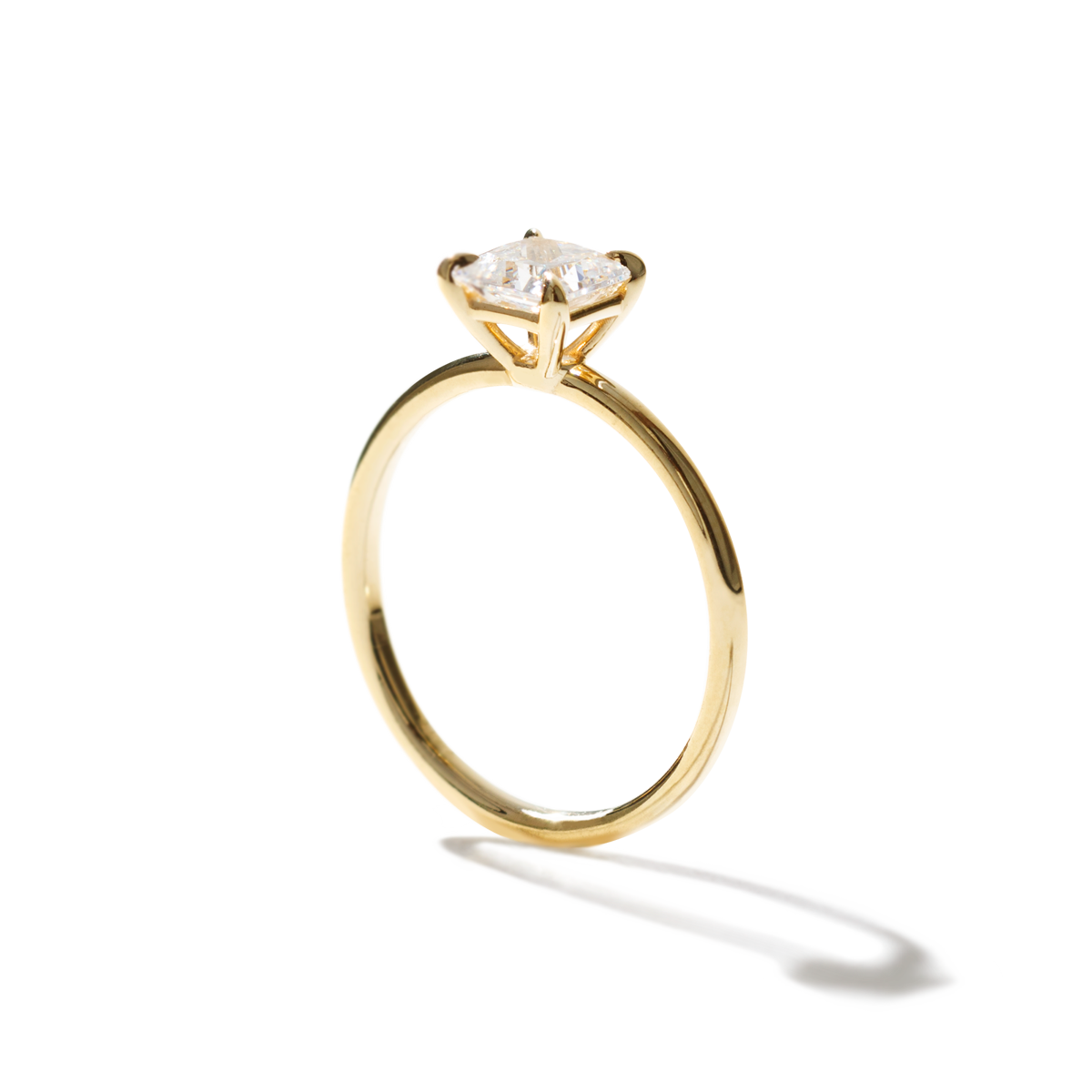 Solitaire Diamond Engagement Ring