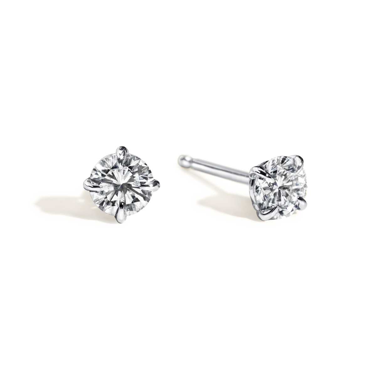 14k Gold Customizable Diamond Stud Earrings