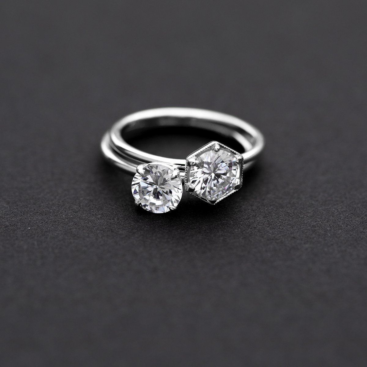 Solitaire Diamond Engagement Ring