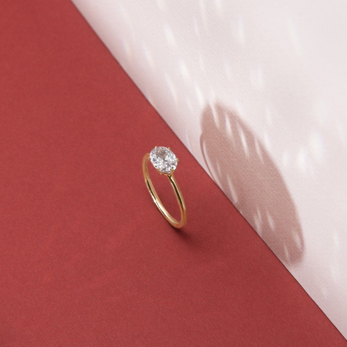 East-West Pixie Engagement Ring