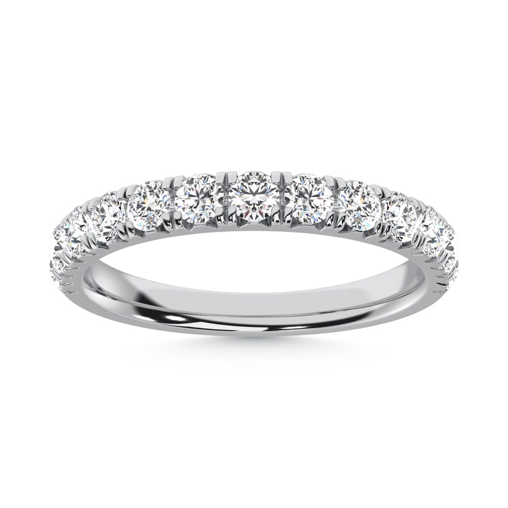 14K White Gold Labgrown Diamond 1 Ct.Tw. Anniversary Band