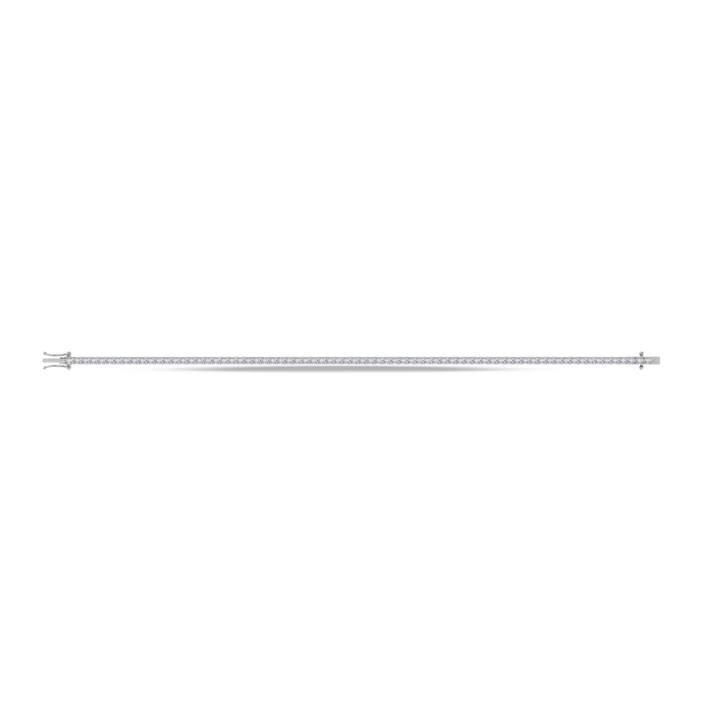 14K White Gold Lab Grown Diamond 10 1/4 Ct.Tw. Tennis Bracelet (7 Inches)