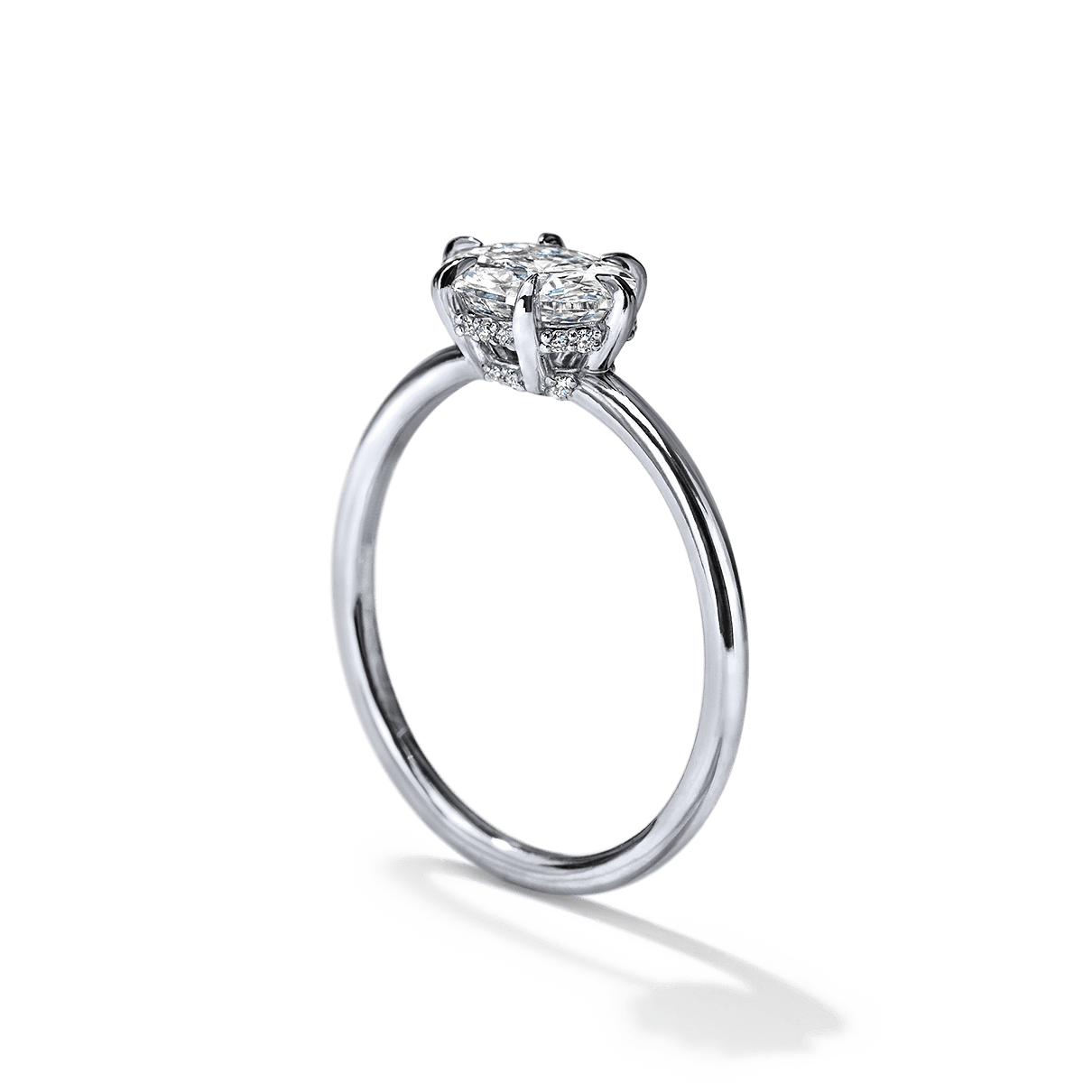 East-West Pixie Engagement Ring